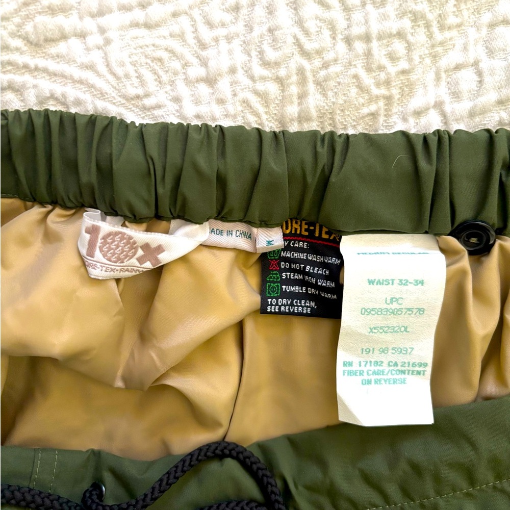 10x GORE-TEX Hunting Raincoat with Pants- Olive - Picture 8 of 8
